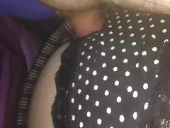 Bald guy at the bar powerfully fucked two blondes