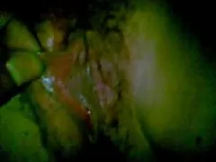 Russian gangbang three powerful members in the pussy of a poor slut