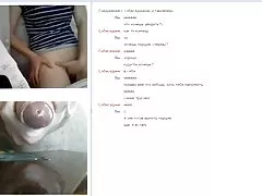 Lady swallowed in her mouth a powerful bolt