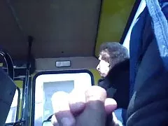 Babeni licks a guy's dick that's been in her ass