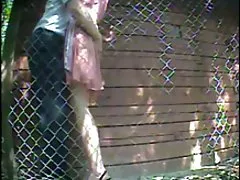 A neighbor became interested in the oven