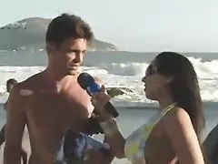 Erotic naked girls dancing with headphones