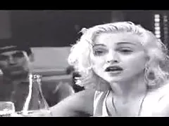 The blonde swallowed a pussy boner
