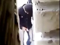 While the husband at work, wife wants cock and finds a lover