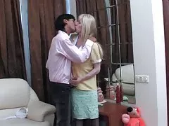 The man kept his head and cock between your legs girl rubbed