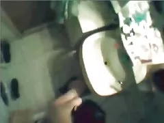 Vengeance uses a rubber cock and cum video