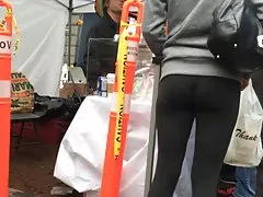 Sporty guy fucks chick in the bathroom