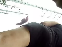 The japanese girl with small tits