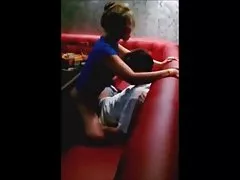 Has hard phallus in pussy str