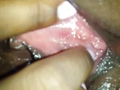 Began to push the doors of the vagina