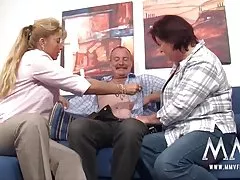 Dumb blonde divorced for sex