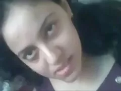 The young woman enjoyed the pussy