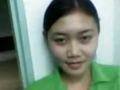 Girl in red waits for dick