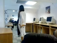 The entire depth was thrust into the pussy