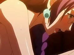 Oral slut is good and the guy cums in her mouth