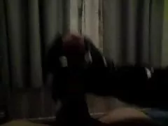 Slim mistress with big young pussy fingering on the kitchen floor