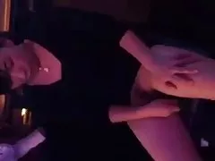 In the gym busty blonde having sex