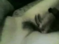 Slender girl fucks with black guy and smiles after sex