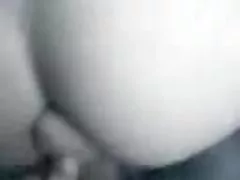 Juicy woman placed up pussy on the red platform
