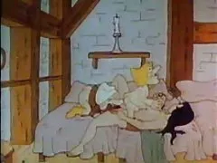 The mighty negro stuck his long black hose in the ass a chick