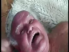Sex in nylon with a smoking dark-haired bitch