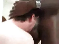 Busty chick sucks dick and fucks with guy