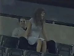 Removing women boots, man pickin ' the whore on the table member