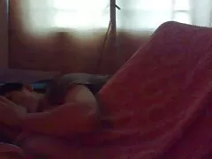 A finger into the anus and cock in all the cracks titted bitches