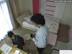 Chick fucks on camera with a guy in bed