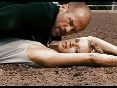 Russian sex with a bodybuilder and a beauty