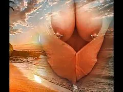 Latex bitch fucks threesome online for free