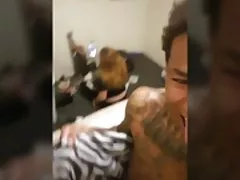 Smith tumbles with the client