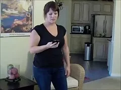 Anal slut sucks deep a cock that's been in her ass