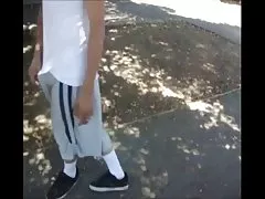 Hot flexible latina quickly sucks cock and fucks with coach