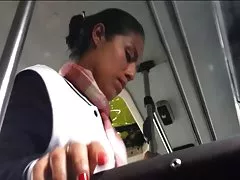 Smart male analyzed the point girlfriend huge cock