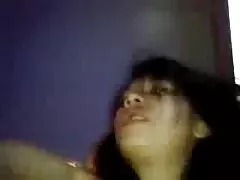 Very thick and long barrel in her mouth and cunt charming bitches